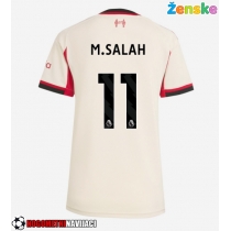 Ženske Nogometnih dresov Liverpool Mohamed Salah #11 Gostujoči 2025-26 Kratki rokavi